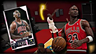 PINK DIAMOND MICHAEL JORDAN GAMEPLAY! NBA 2K MOBILE SEASON 4