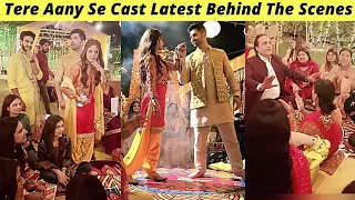 Tere Aany Se BTS | Tere Aany Se Shooting | Tere Aany Se Episode 38 Teaser Har Pal Geo | Zaib Com