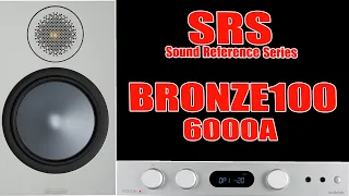 [SRS]Monitor Audio Bronze 100 Bookshelf Speaker/Audiolab 6000A Integrated Amp Sound Reference Series