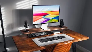Minimal Desk Setup: Mac Mini + Studio Display