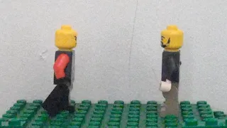 Lego fight scene (stop motion animation)