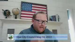 May 10, 2022 Ojai City Council Regular Meeting