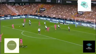 Valence vs real madrid 4 : 1 goals