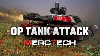 Overpowering Tank Attack - Mechwarrior 5: Mercenaries MercTech Episode 38