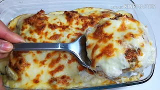 cheesy eggplant potatoes casserole