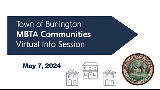 Town of Burlington MBTA Communities Forum