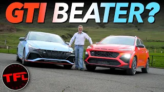 A PRO Race Driver Drives The New Hyundai Kona & Elantra N At The LIMIT To See If They're Any Good!