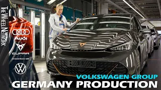 Volkswagen Group EV Production in Germany – Audi, Cupra, Porsche, Volkswagen