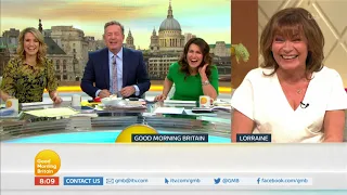 Piers Has Invited Himself Onto Lorraine's Show | Good Morning Britain