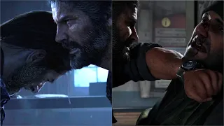 The Last of Us Part 1 - Joel's brutal interrogation moments (All Cutscenes)