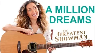 A Million Dreams - The Greatest Showman Easy Guitar Tutorial with Play Along