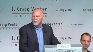 Craig Venter unveils "synthetic life"