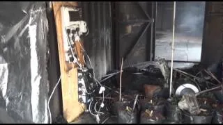 Cannabis fire - dangers of Cannabis farms