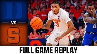 Duke vs. Syracuse Full Game Replay | 2022-23 ACC Men’s Basketball