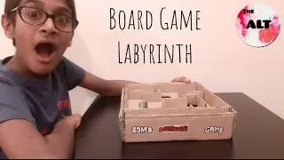 Marble Labyrinth Board Game | How to Make Amazing Cardboard Game | DIY