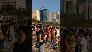 HALA GRABE DAMING TAO SA MANILA BAY DOLOMITE BEACH #viral #trending