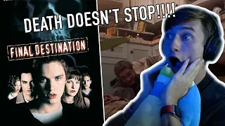 CRAZY Deaths!! FINAL DESTINATION (2000) - Movie Reaction - FIRST TIME WATCHING
