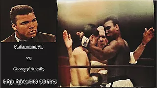 Muhammad Ali vs George Chuvalo | March 29, 1969 | Highlights HD 60 FPS | + Ali's comments...