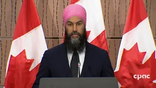 NDP Leader Jagmeet Singh speaks with reporters – June 3, 2020