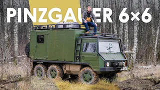 Самый крутой вездеход в мире? Pinzgauer 712 (тест и история)