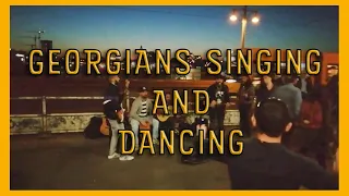 Georgians Singing and Dancing in Germany / ქართველების ცეკვა და სიმღერა გერმანიაში