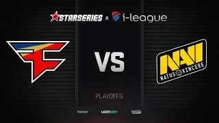 FaZe vs Natus Vincere, map 3 train, StarSeries i-League Season 4 Finals