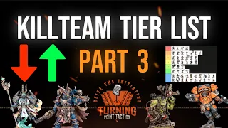 Kill Team: Tier List Q1 2024 Part 3