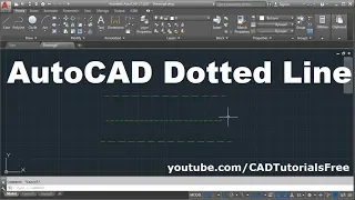 How to Draw Dotted Line in AutoCAD