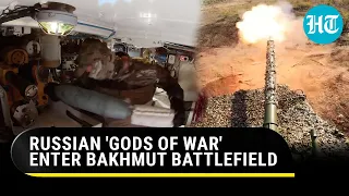 Putin Sends 'Gods Of War' To Wipe Out Ukrainian Troops In Bakhmut | Watch Dramatic Battle