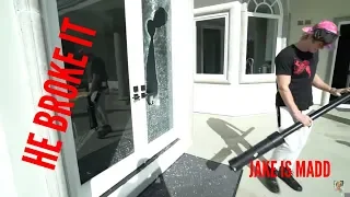 LOGAN PAUL BREAKS JAKE PAULS WINDOW