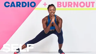 30-Minute Advanced Cardio Workout, Plus Burnout Finisher | SELF