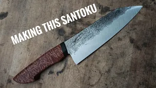 Making a Hand Forged Santoku