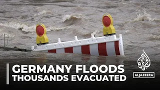 Four dead in Germany floods: Thousands of people forced to evacuate