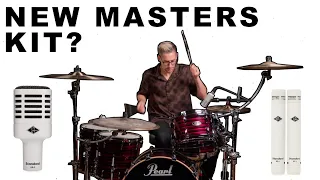 New Pearl Masters Maple Drums & UA Standard Mics Demo