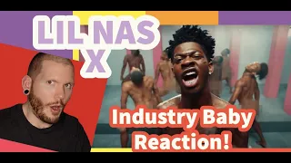 FIRST TIME SEEING LIL NAS X - Industry Baby REACTION - featuring Jack Harlow - React to Lil Nas X !