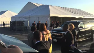 Stana Katic Kate Beckett Castle Actress Greeting Fans Signing Spirit Awards Santa Monica 2016