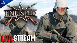 [СТРИМ PS4 ] ENLISTED БИТВА ЗА МОСКВУ В ПРЯМОМ ЭФИРЕ