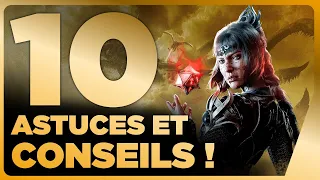 Guide Baldur's Gate 3 : 10 ASTUCES pour bien DÉBUTER que vous DEVEZ connaître ! 🔴 JV FAST