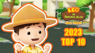 🎀✨ TOP 10 HEWAN PALING POPULER TAHUN 2023! 💯🎉| Leo Si Penjaga Alam | Kartun Anak-anak