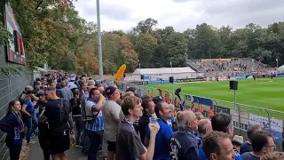 Viktoria Köln gg. TSV 1860 München 1:1 (1:0), 27.08.2022, vor dem Anpfiff