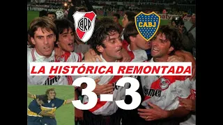 Partidazo River 3 Boca 3 - Clausura 1997