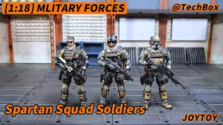 Joytoy Military Forces, Spartan Squad Soldiers, 1/18 scale action figure