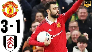 Man United vs Fulham 3-1 All Gоals & Extеndеd Hіghlіghts - 2022