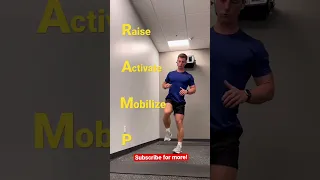 How to warm-up properly for exercise! RAMP warmup