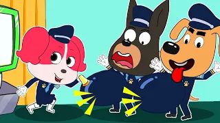 Sheriff Labrador PREGNANT but SAD STORY!!  | Sheriff Labrador Animation