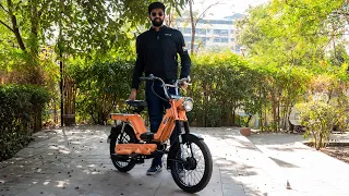 Kinetic Luna 50cc Moped - The Most Efficient Bike In The World | Faisal Khan