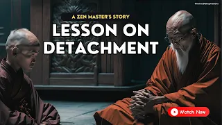 Lesson on Detachment - A Zen Master Story