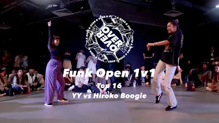 YY vs Hiroko Boogie | Funk Open 1v1 Top 16 | Over&Over SG