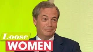 Nigel Farage Is Getting Quite Used to Not Being Liked | Loose Women