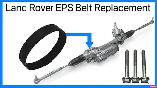 Range Rover L405 L494 Power Steering Rack Belt / Bolt Replacement